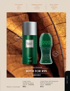 Justine specials catalogue – valid from 01.04.2026 | Page: 69 | Products: Deodorant, Antiperspirant