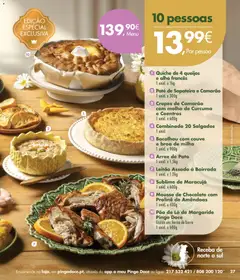 Pré-visualização Crepes de Camarão com molho de Curcuma e Coentros, 1 unid. x 600g válido de 03.03.2026 | Página: 27