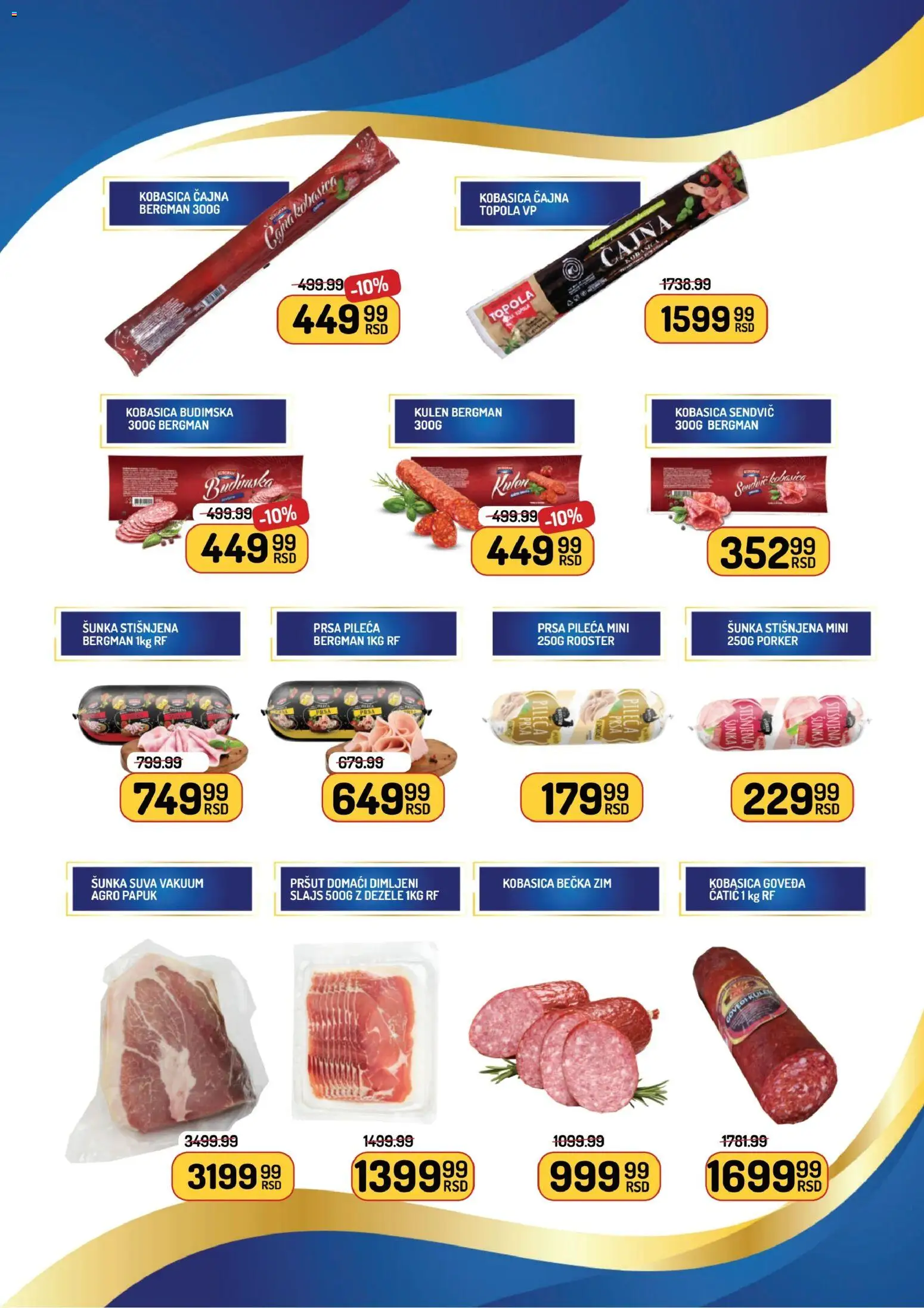 Aman katalog - važi od 01.11.2025 | Strana: 3 | Proizvode: Pršut, Kulen, Šunka, Kobasica