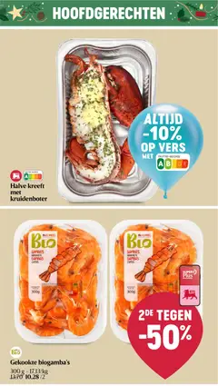 Halve kreeft met kruidenboter, Halve kreeft met kruidenboter - Voorbeeld van een folder van Delhaize, geldig van 26.12.2025 | Pagina: 18
