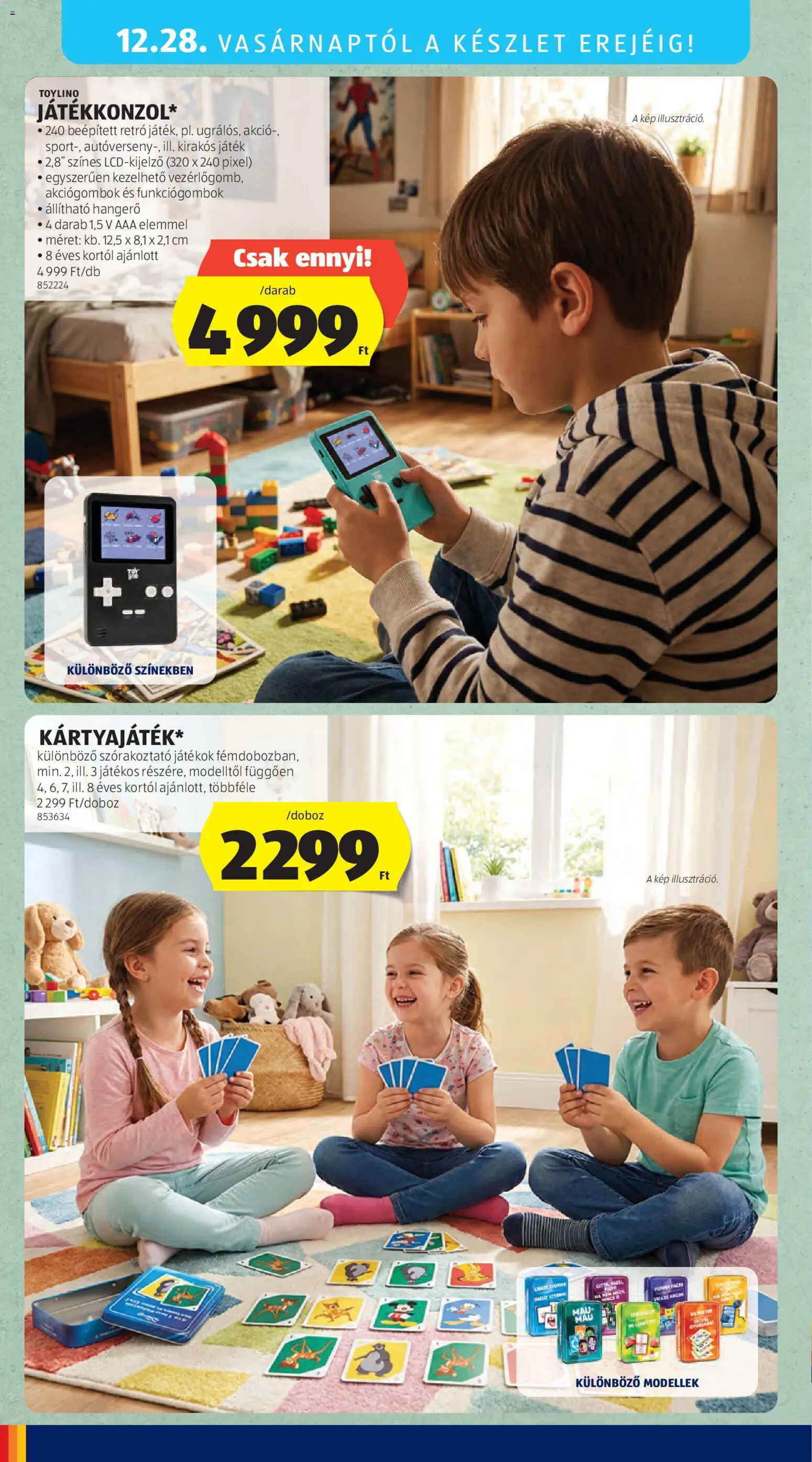 Aldi akciós ujság - amely érvényes a következő dátumtól: 27.12.2025 | Oldal: 36 | Termékek: Játék, Játékok