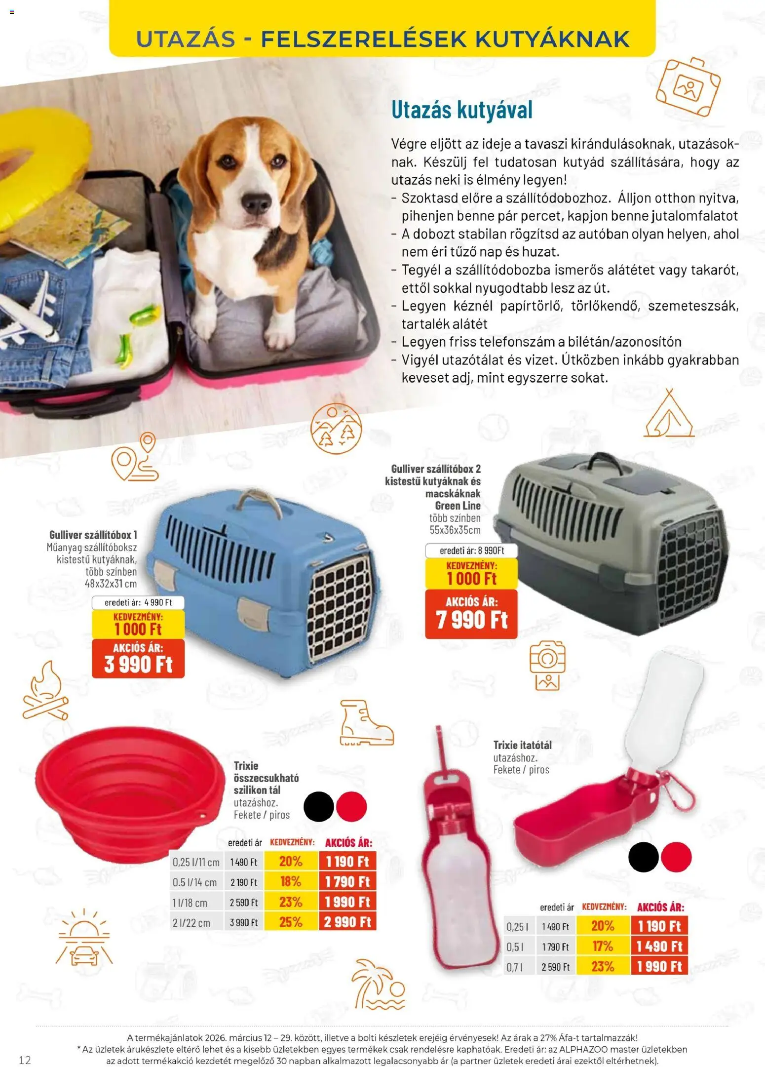 AlphaZoo akciós ujság - amely érvényes a következő dátumtól: 12.03.2026 | Oldal: 12