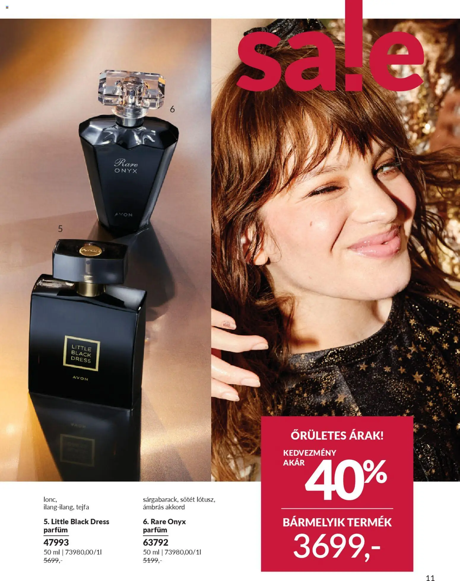 Avon akciós ujság - amely érvényes a következő dátumtól: 01.01.2026 | Oldal: 13 | Termékek: Parfüm