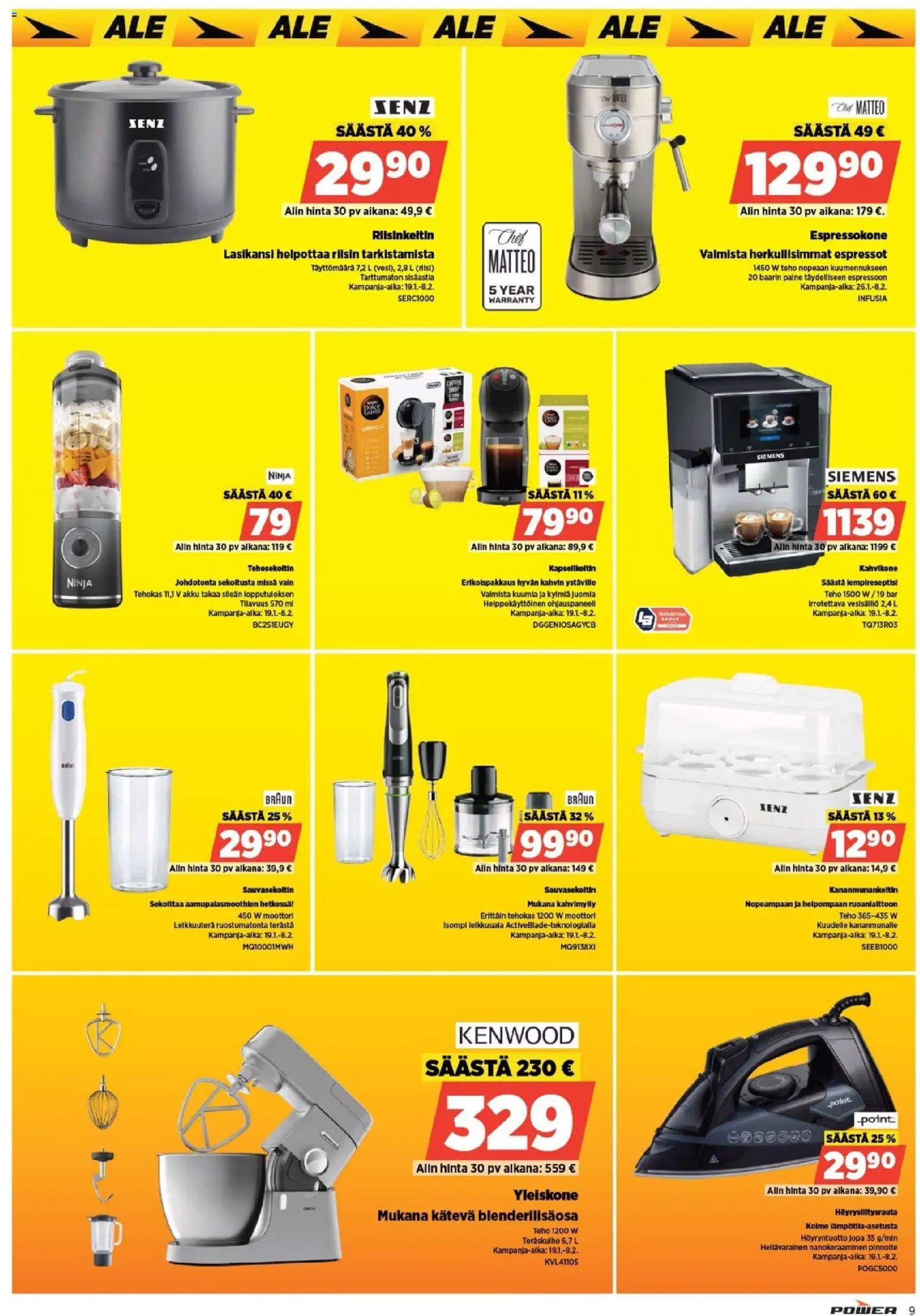 Power tarjoukset – voimassa 26.01.2026 alkaen | Sivu: 12 | Tuotteet: Akku