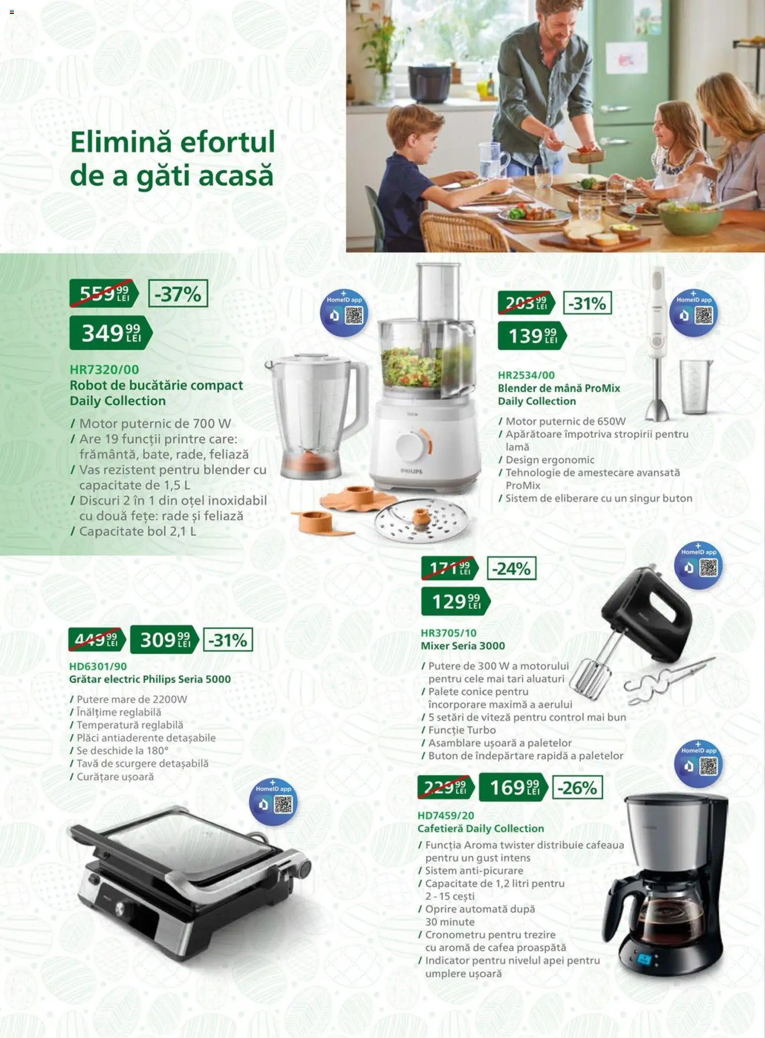 Noul catalog Carrefour – valabil de la 25.03.2026 | Pagină: 14 | Produse: Enginar, Cafetieră, Mixer, Robot