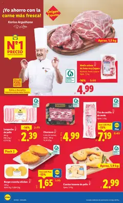 Lidl catálogo MAD │ válido desde el 21.07.2025 | Página: 6 | Productos: Cerdo, Longaniza, Costilla de cerdo