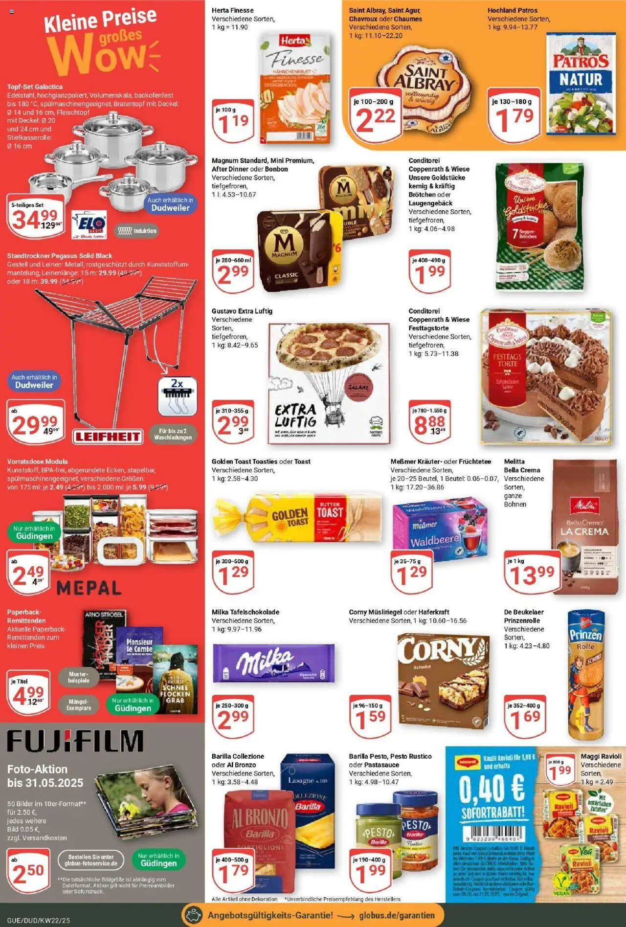 Globus prospekt Saarbrücken-Güdingen	 - gültig ab dem 25.05.2025 | Seite: 6 | Produkte: Maggi, Toast, Patros, Bilder