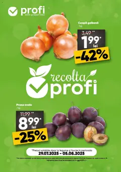 Catalog Profi Fresh Go – previzualizare al pliantului de la Profi valabil de la 29.07.2025