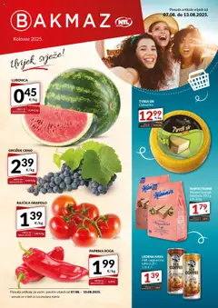 Katalog Bakmaz - Pregled kataloga iz trgovine Bakmaz, vrijedi od 07.08.2025