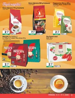 Katalog KTC - Pregled kataloga iz trgovine KTC, vrijedi od 11.03.2026 | Stranica: 25 | Proizvodi: Nescafe, Kava, Arabesca, Cappuccino