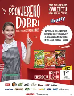 Katalog Konzum - Pregled kataloga iz trgovine Konzum, vrijedi od 27.12.2025 | Stranica: 21