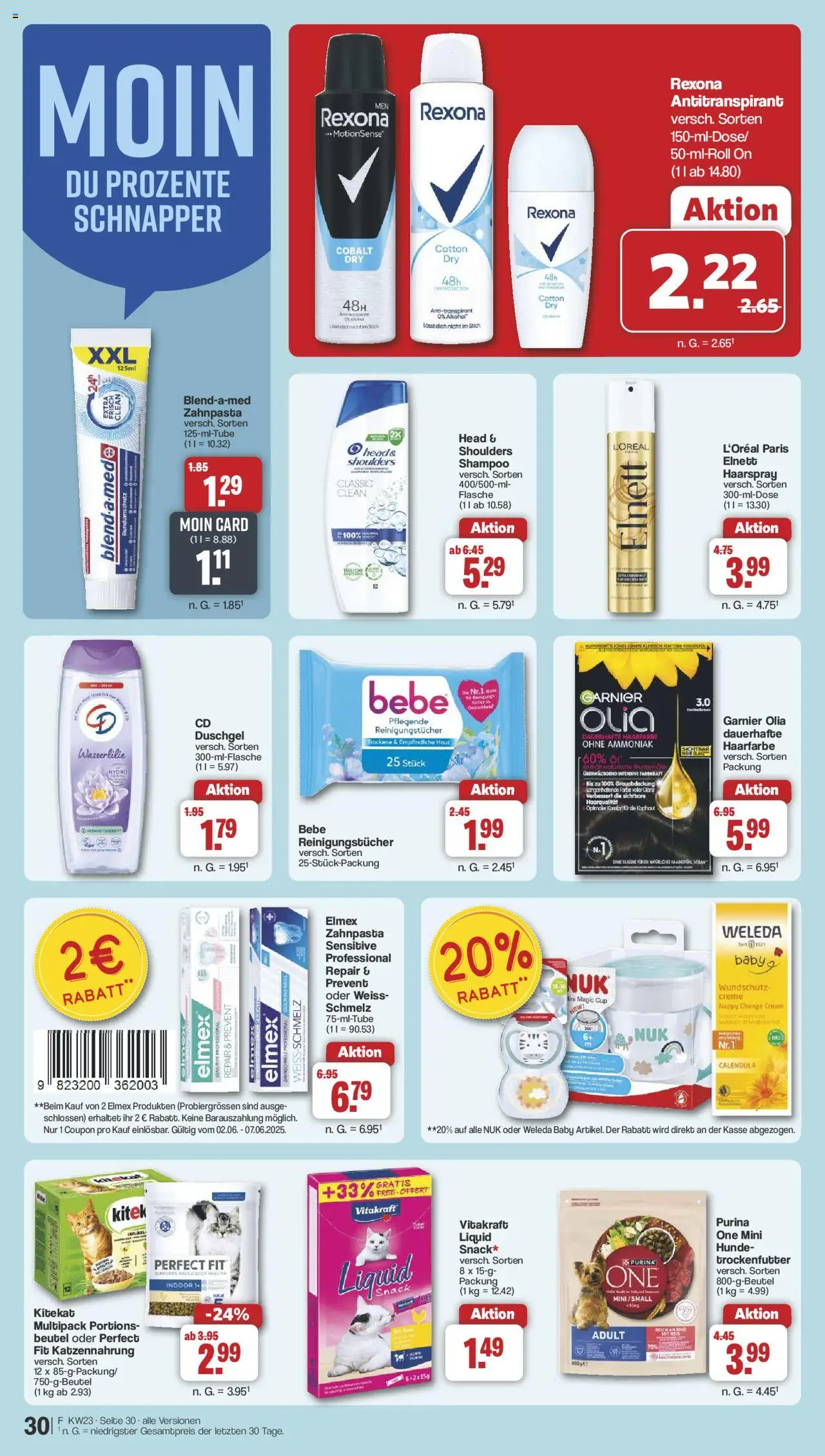 Famila Nordwest Prospekt 	 - gültig ab dem 02.06.2025 | Seite: 37 | Produkte: Head & shoulders, Haarfarbe, Reinigungstücher, Reis