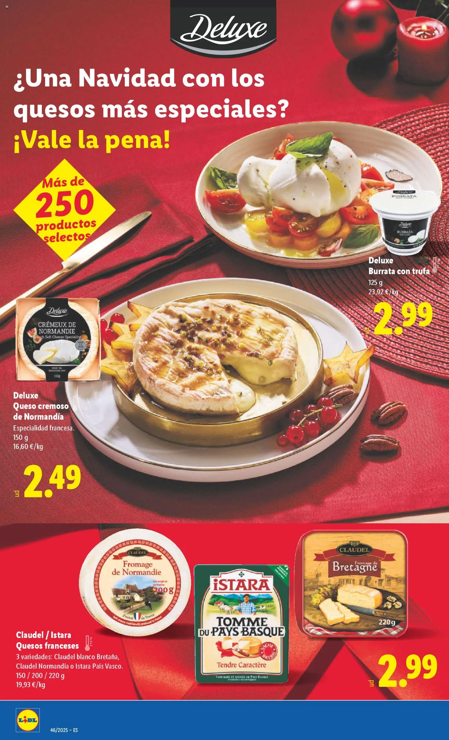 Lidl folleto │ válido desde el 10.11.2025 | Página: 20 | Productos: Queso