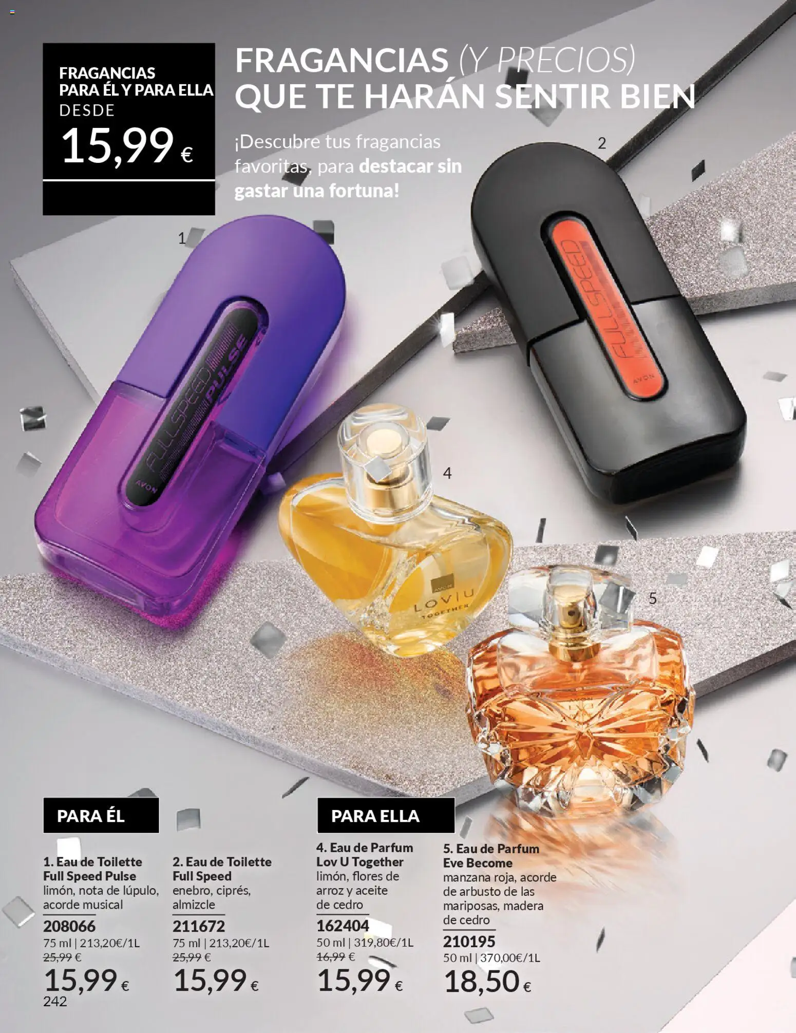 Catálogo AVON campaña 12 │ válido desde el 01.12.2025 | Página: 242