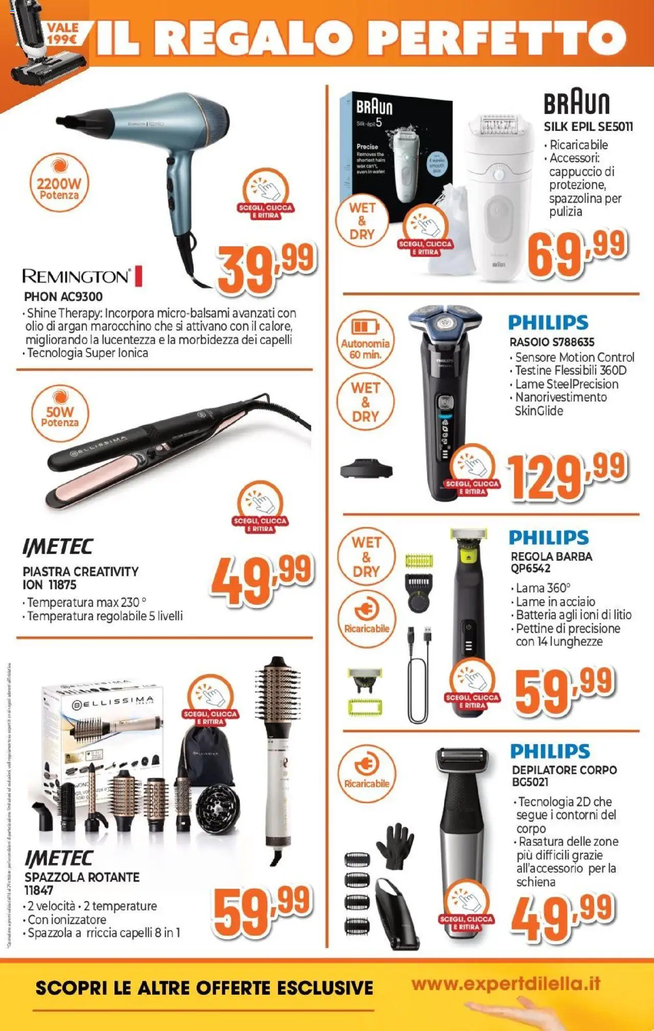 Volantino Expert del 16.10.2025 | Pagina: 12 | Prodotti: Spazzola, Olio, Cappuccio, The
