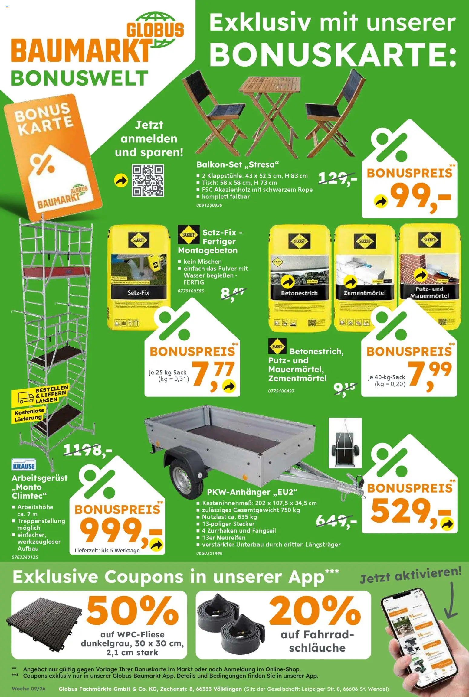 Globus Baumarkt prospekt Dietzenbach	 – gültig ab 23.02.2026 | Seite: 16