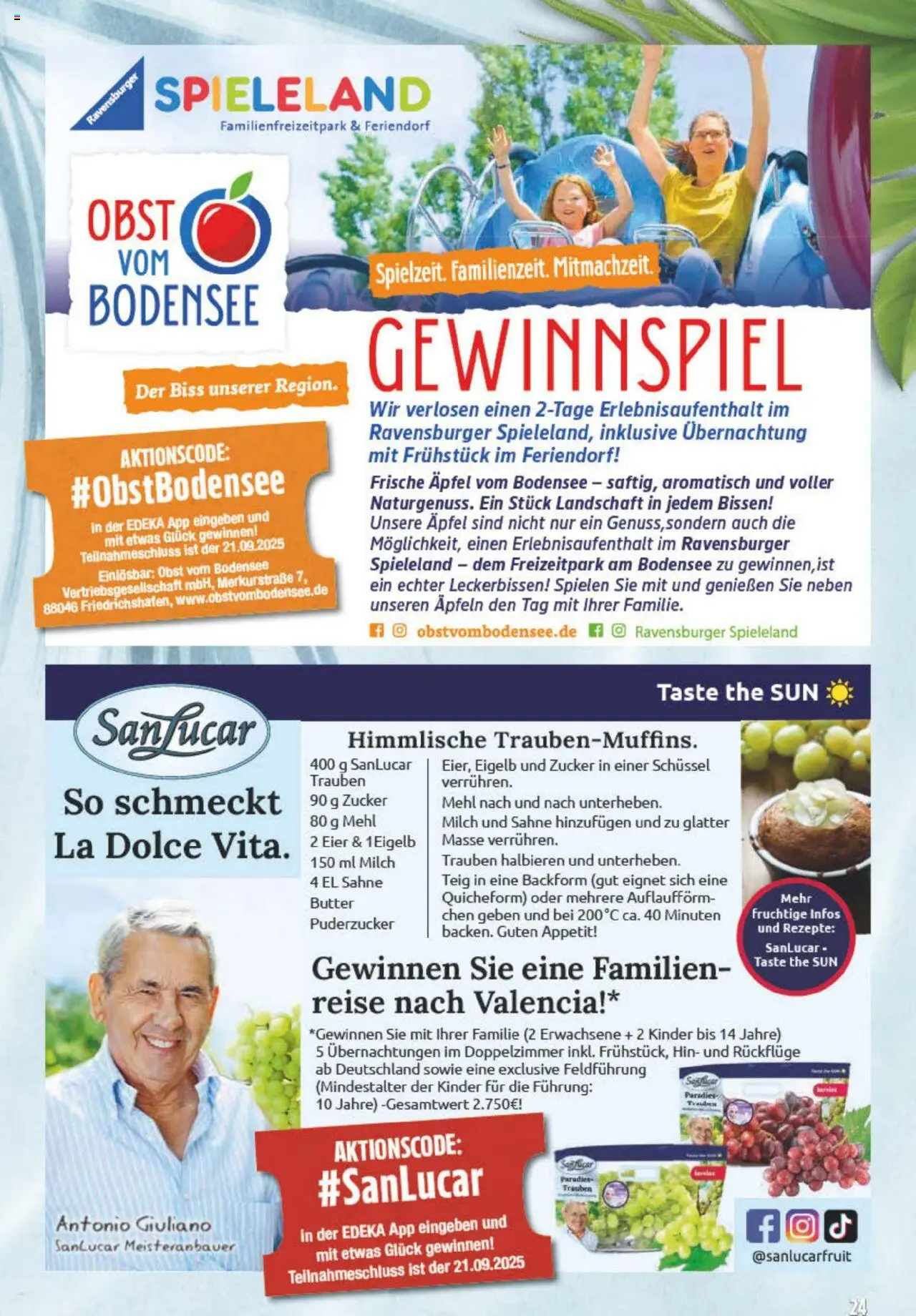 Diska Prospekt 	 - gültig ab dem 21.07.2025 | Seite: 36 | Produkte: Äpfel, Obst, Zucker, Sahne