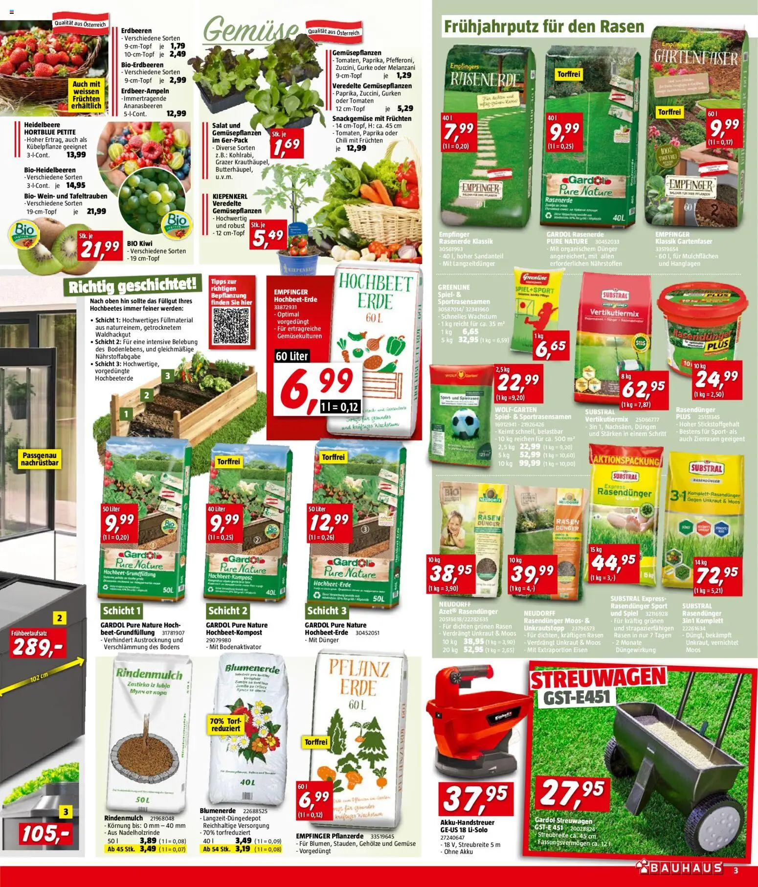 Bauhaus Prospekt aktuell gültig ab 01.04.2026 | Seite: 3