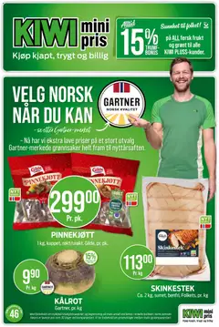 Forhåndsvisning av Kiwi kundeavis gyldig fra 10.11.2025