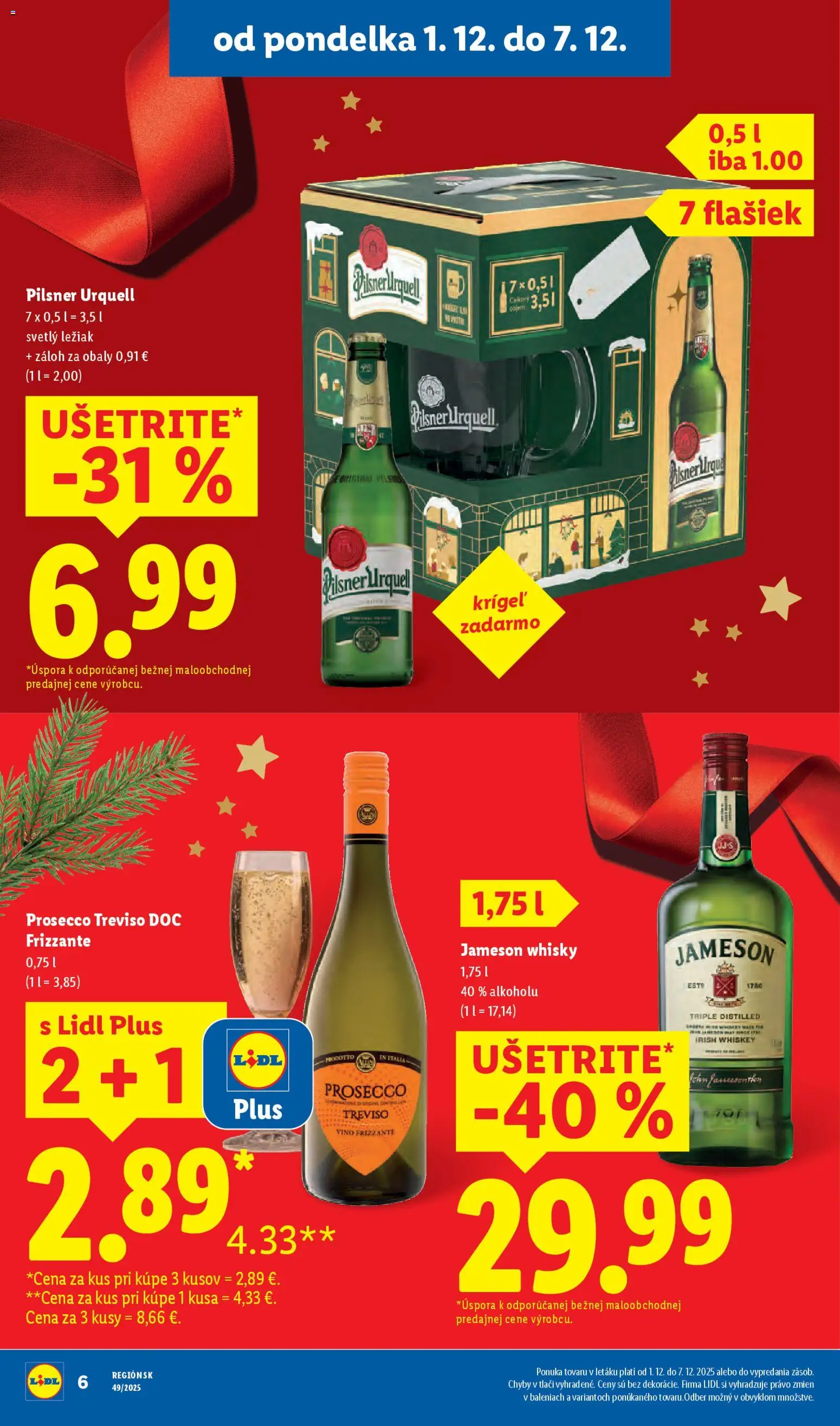 Nové Lidl akcie – leták je platný od 01.12.2025 | Strana: 6