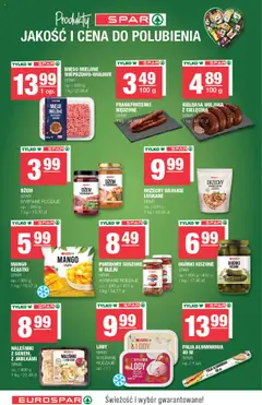 Spar Gazetka - Eurospar od 30.07.2025 | Strona: 14 | Produkty: Mięso, Mięso mielone, Dżem, Lody