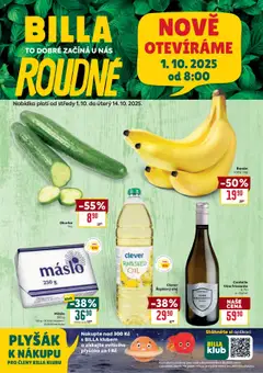 Náhled letáku Billa leták - Speciál: Roudné od 01.10.2025