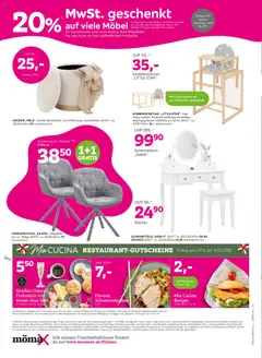 Mömax Prospekt aktuell ab 27.12.2025 gültig | Seite: 14 | Produkte: Stuhl