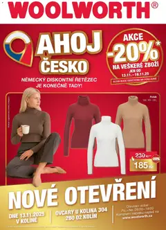 Náhled letáku Woolworth leták - Kolín od 13.11.2025