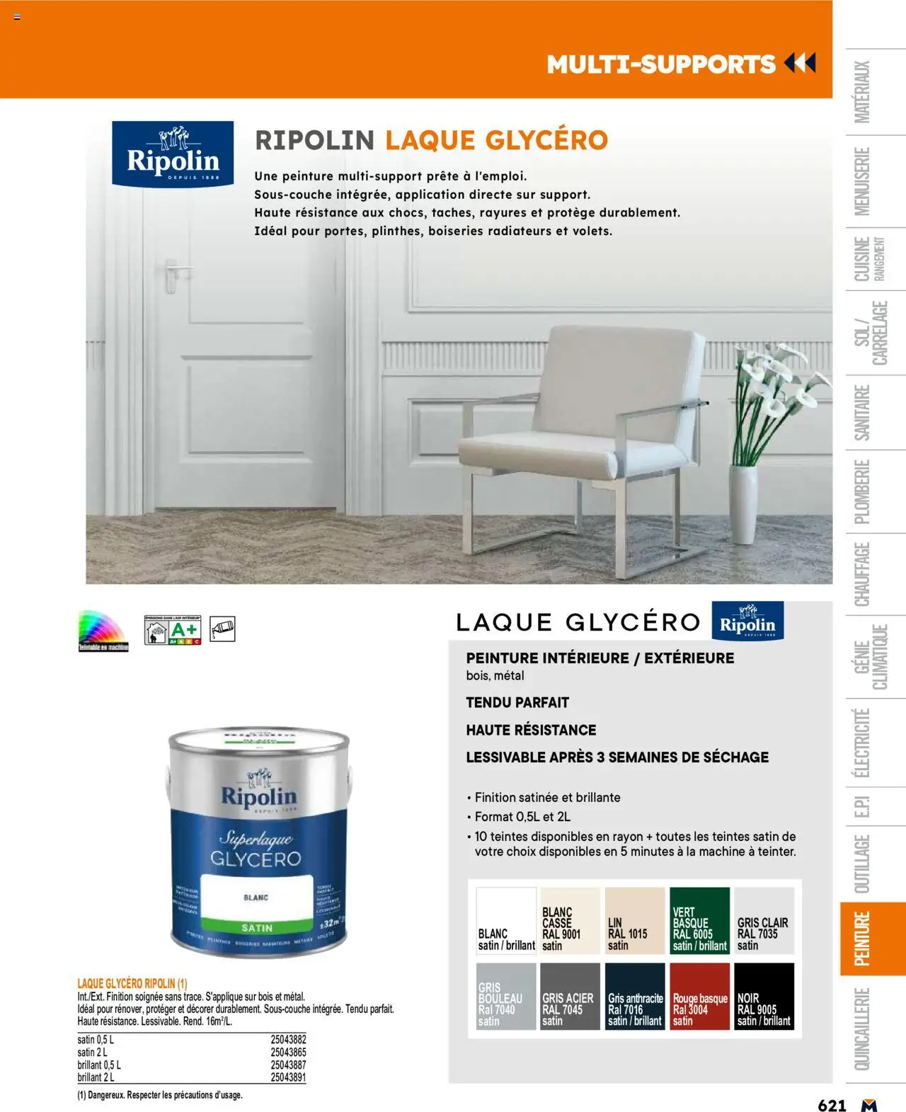  | Page: 621 | Produits: Laque