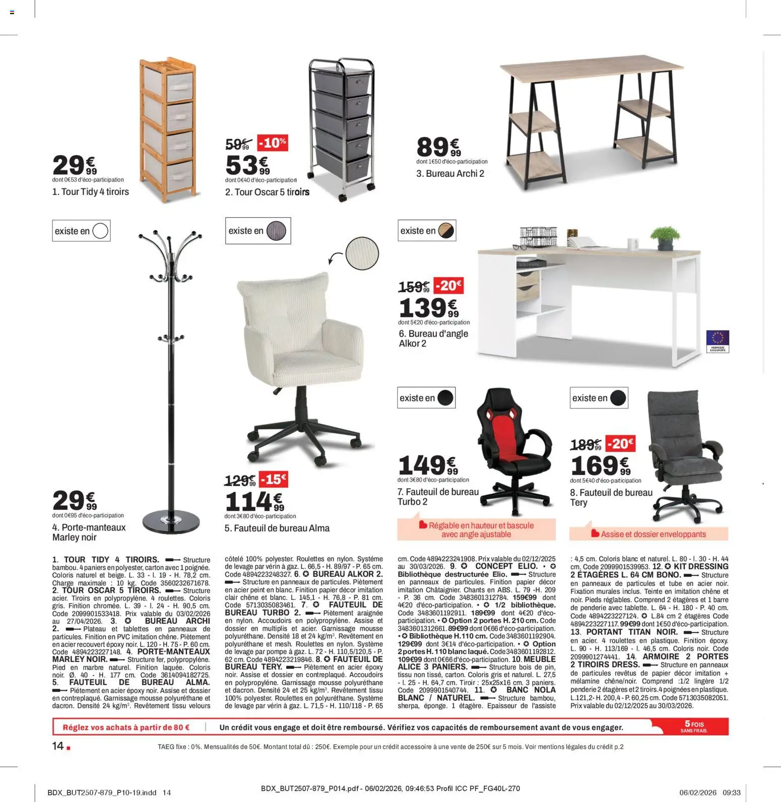 {H1} | Page: 14 | Produits: Meuble, Plateau, Kit dressing, Dressing