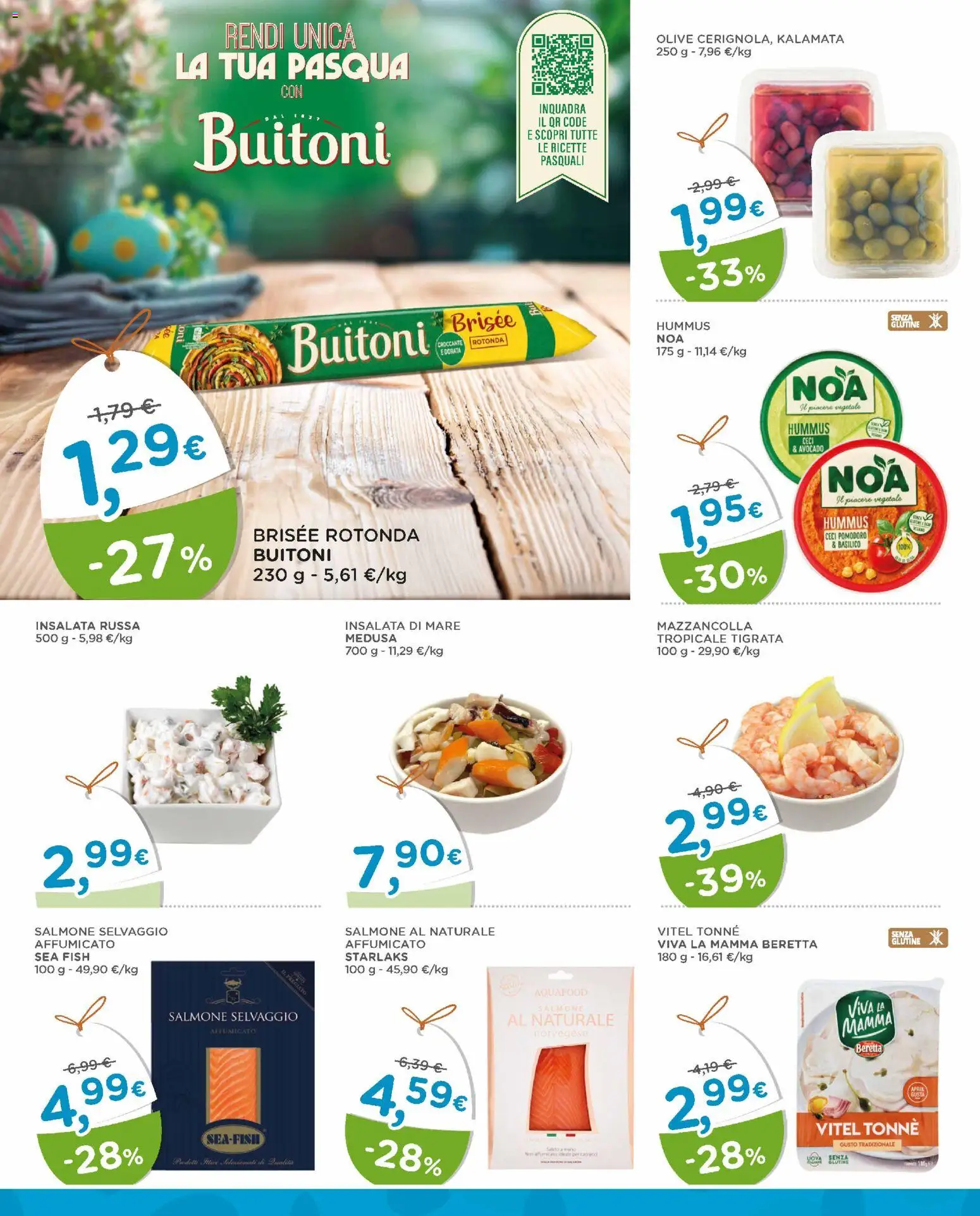 Volantino Poli del 25.03.2026 | Pagina: 20 | Prodotti: Uova, Ceci, Olive, Hummus