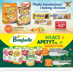 Stokrotka Gazetka - Dzień matki i dziecka od 22.05.2025 | Strona: 20 | Produkty: Groszek, Płatki śniadaniowe, Baton, Corn Flakes