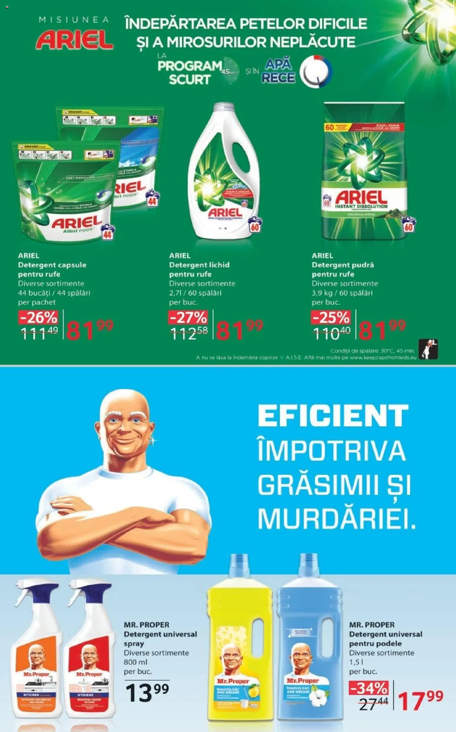 Noul catalog Selgros – valabil de la 31.10.2025 | Pagină: 16 | Produse: Pudră, Detergent, Îndepărtarea petelor