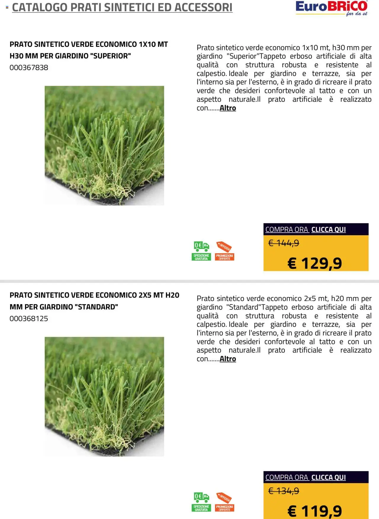 Volantino Eurobrico del 23.07.2025 | Pagina: 9