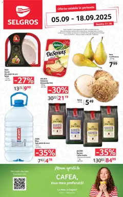 Ofertele Selgros valabile de la 05.09.2025