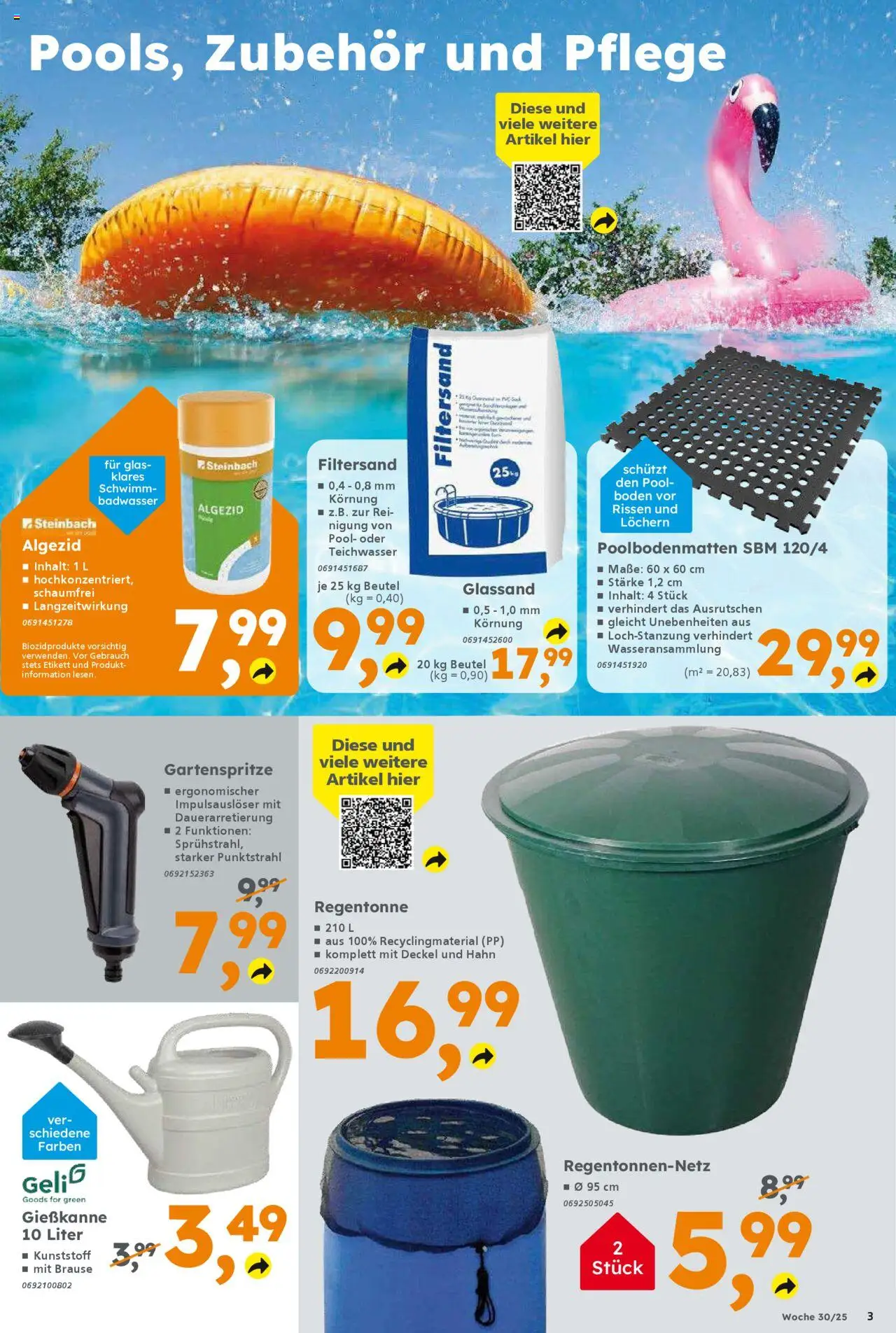 Globus Baumarkt Prospekt 	 - gültig ab dem 21.07.2025 | Seite: 3
