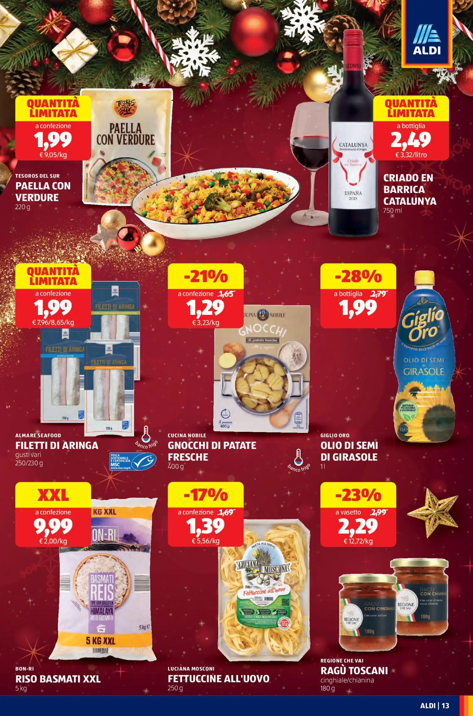 Volantino Aldi del 08.12.2025 | Pagina: 13