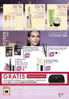 Müller katalog akcije – veljaven od 15.12.2025 | Stran: 4 | Izdelki: Paleta senčil, Crtalo za oci, Rdecilo za ustnice, Torbica