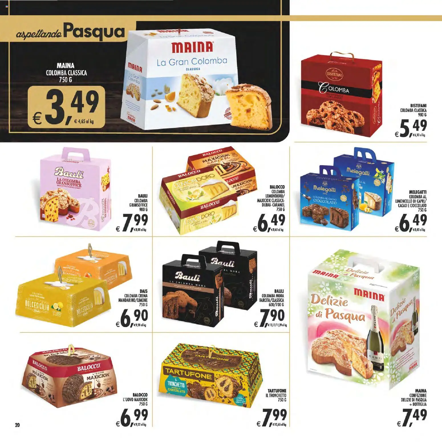 Volantino Decò del 17.03.2026 | Pagina: 20 | Prodotti: Crema, Cioccolato, Limoncello, Bottiglia