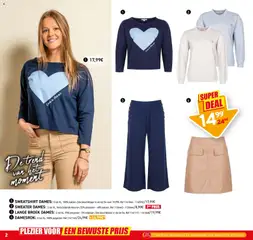 Trafic - Folder - Voorbeeld van een folder van Trafic, geldig van 25.02.2026 | Pagina: 2 | Producten: Sweater, Sweatshirt, Broek