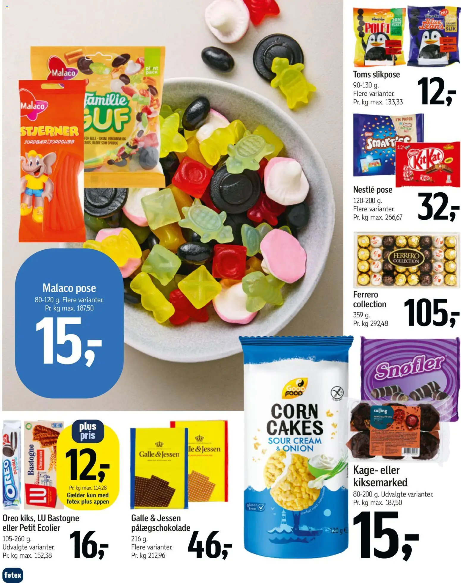 Føtex tilbudsavis – gyldig fra 27.02.2026 | Side: 54 | Produkter: Slik, Pålægschokolade, Jeans, Søm