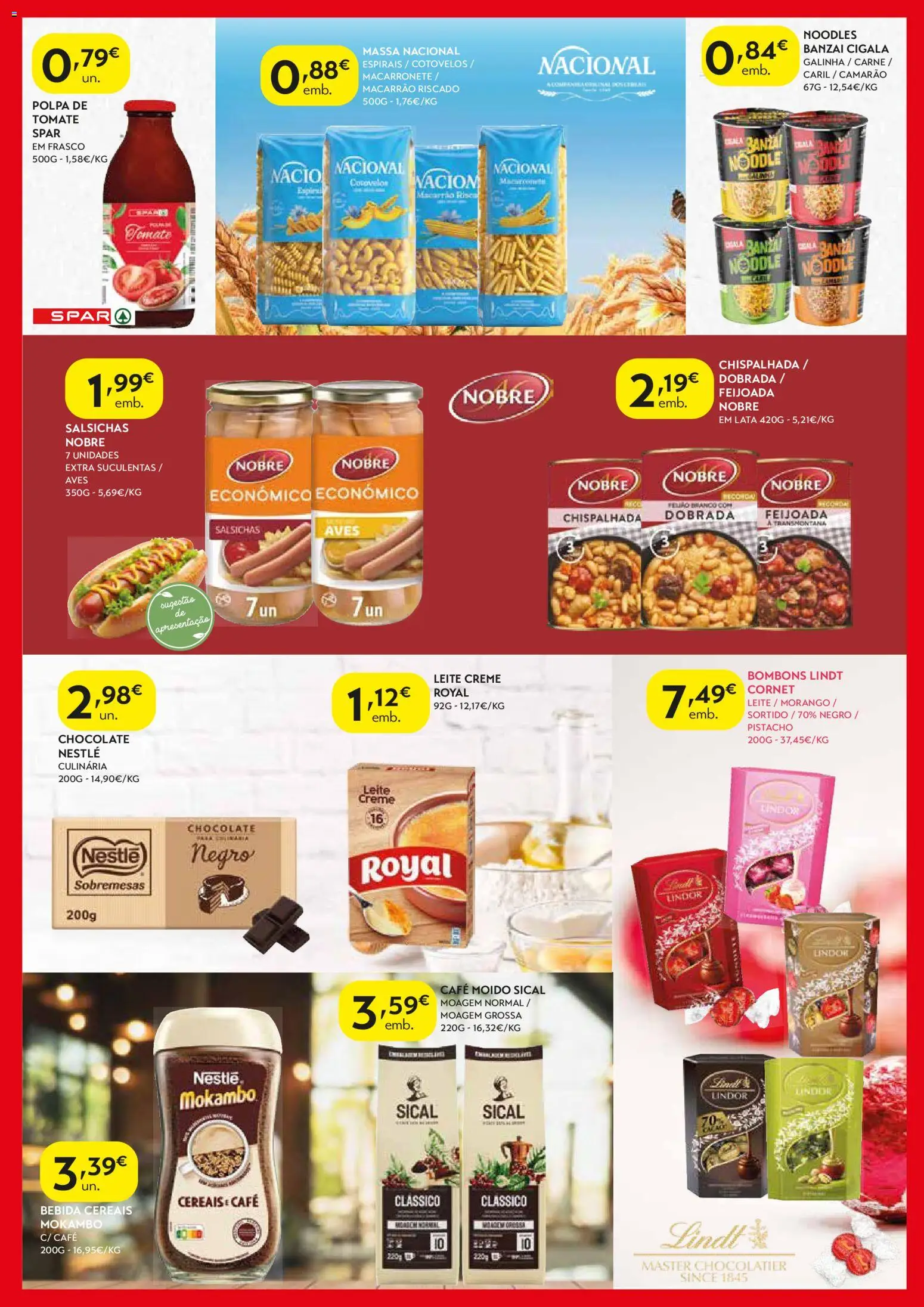Spar - folheto │ válido de 31.03.2026 | Página: 5 | Produtos: Nestlé, Carne, Massa, Bebida