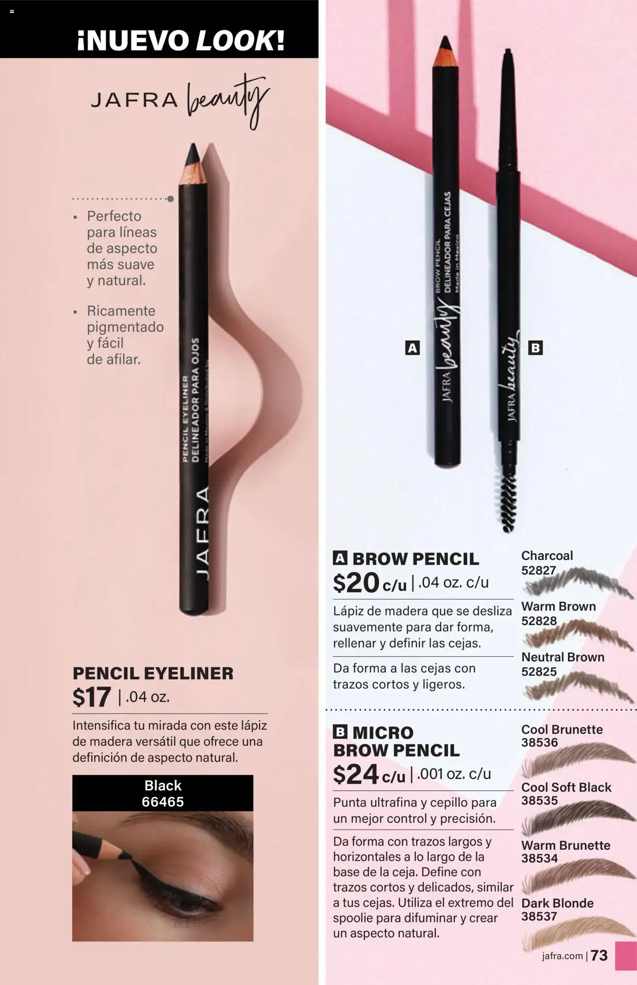 JAFRA folleto │ válido desde el 01.08.2025 | Página: 73 | Productos: Cepillo, Delineador