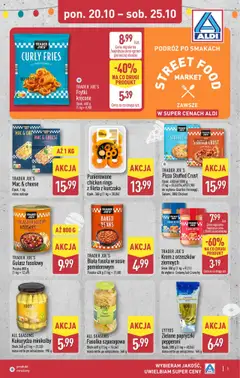 Pogląd oferty "Aldi Gazetka - Podróż po smakach Street Food Market" - ważna od 20.10.2025