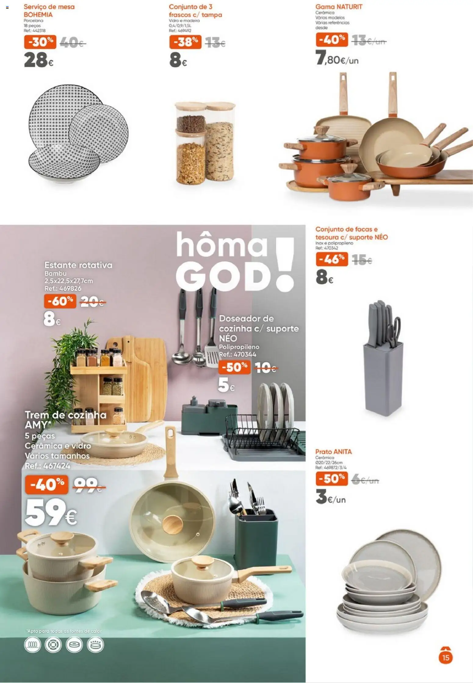 Hôma Catálogo │ válido de 09.01.2026 | Página: 15 | Produtos: Mesa