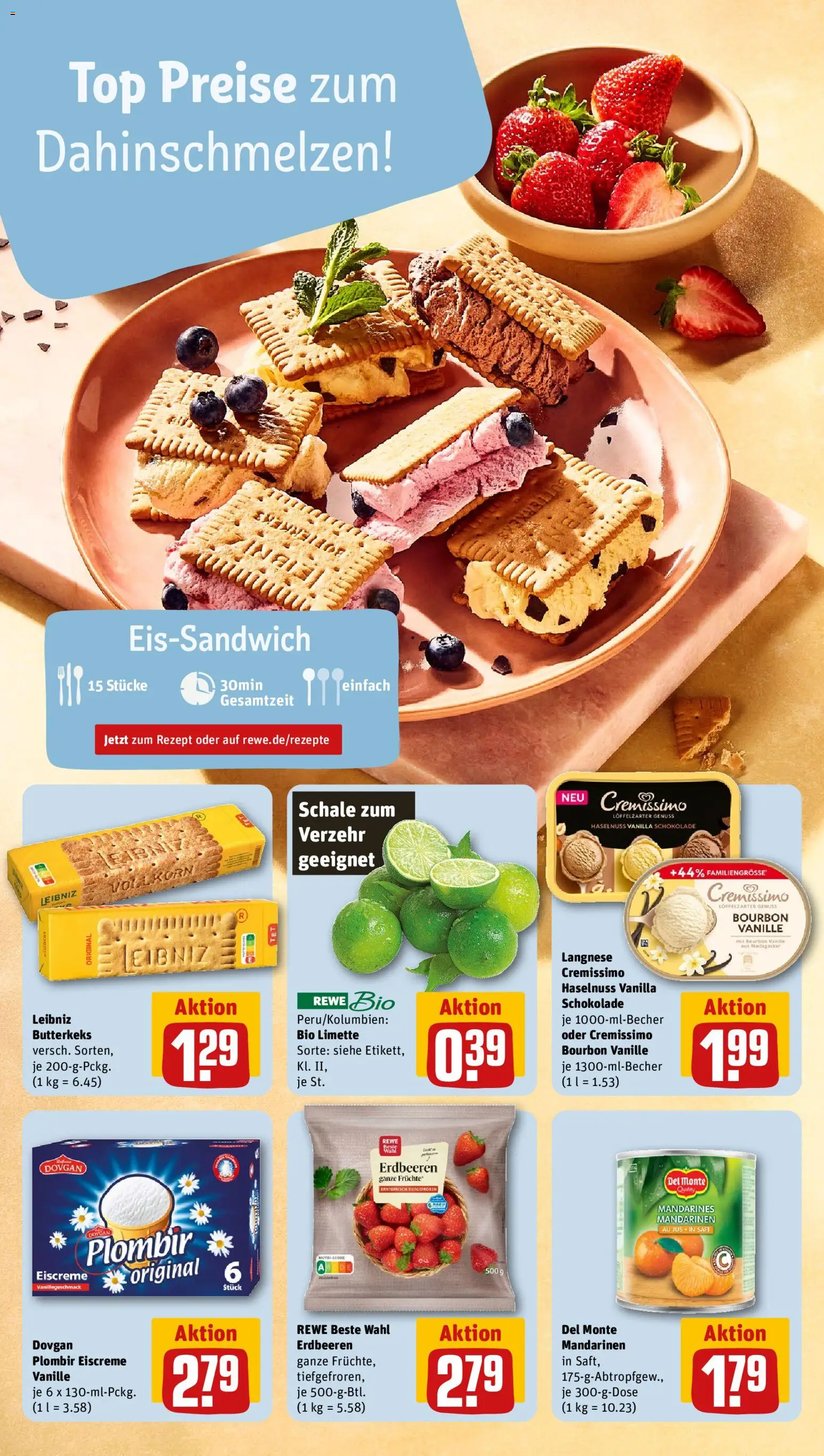 Rewe Prospekt 	 – gültig ab 27.04.2026 | Seite: 4 | Produkte: Top, Schokolade, Limette, Bourbon