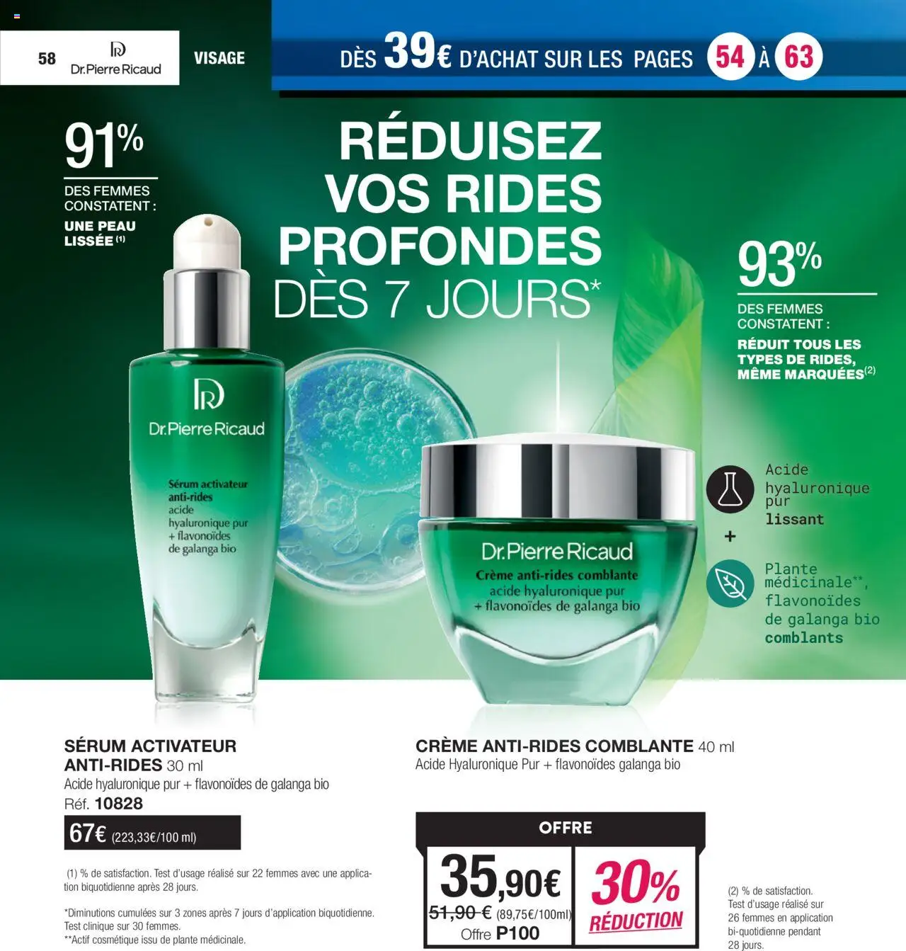  | Page: 58 | Produits: Serum, Crème