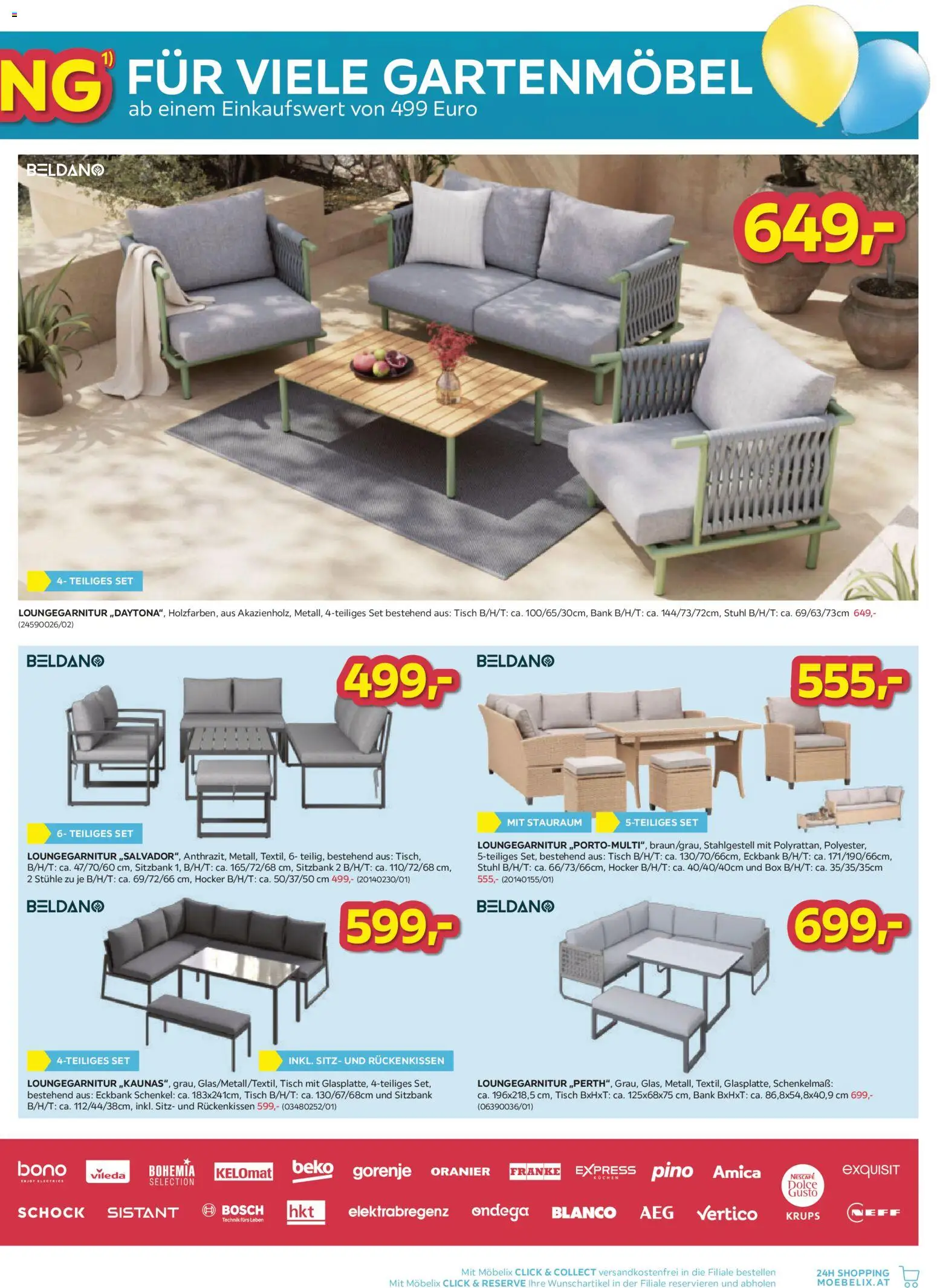 Möbelix Angebote gültig ab 10.03.2026 | Seite: 13 | Produkte: Tisch, Stuhl, Gartenmöbel, Box