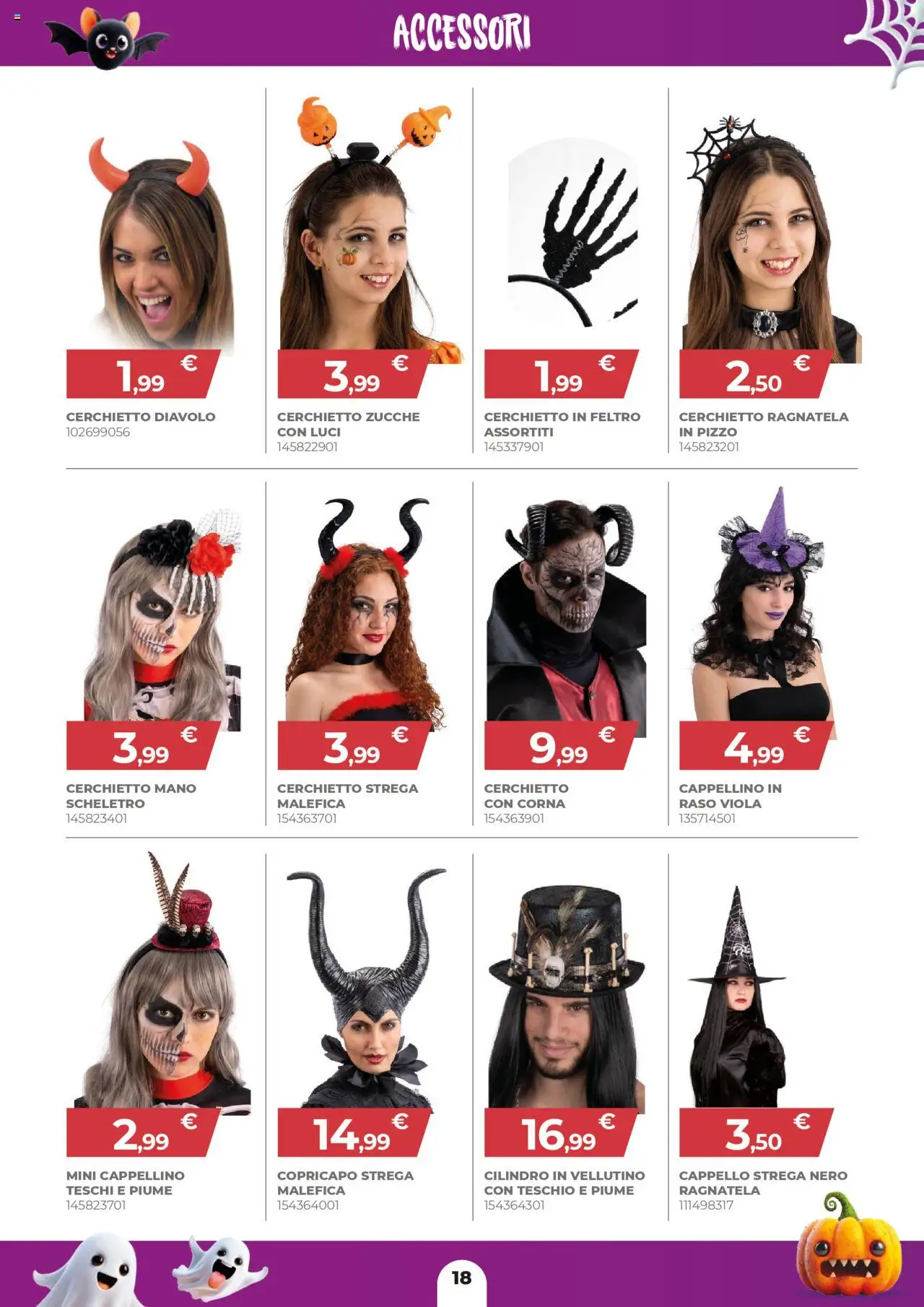 Volantino Toys Center del 02.10.2025 | Pagina: 18 | Prodotti: Cappello