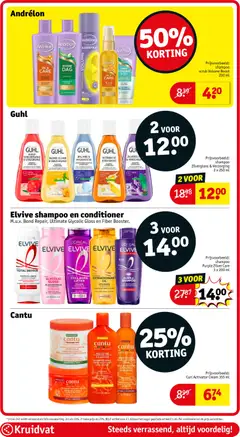 Elvive PURPLE SHAMPOO, Anti-gele gloed shampoo - Voorbeeld van een folder van Kruidvat, geldig van 07.04.2026 | Pagina: 51
